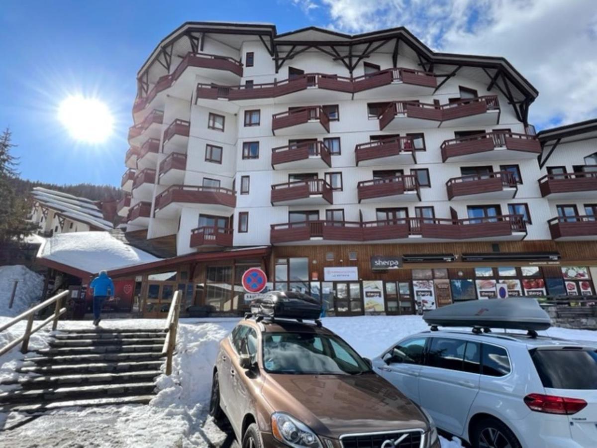 Appartement La Tania 2 Pieces Garage Dans Chalet Pied Pistes Exterior foto